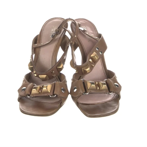 PRADA studded accents stiletto slingbacks - Picture 3 of 5